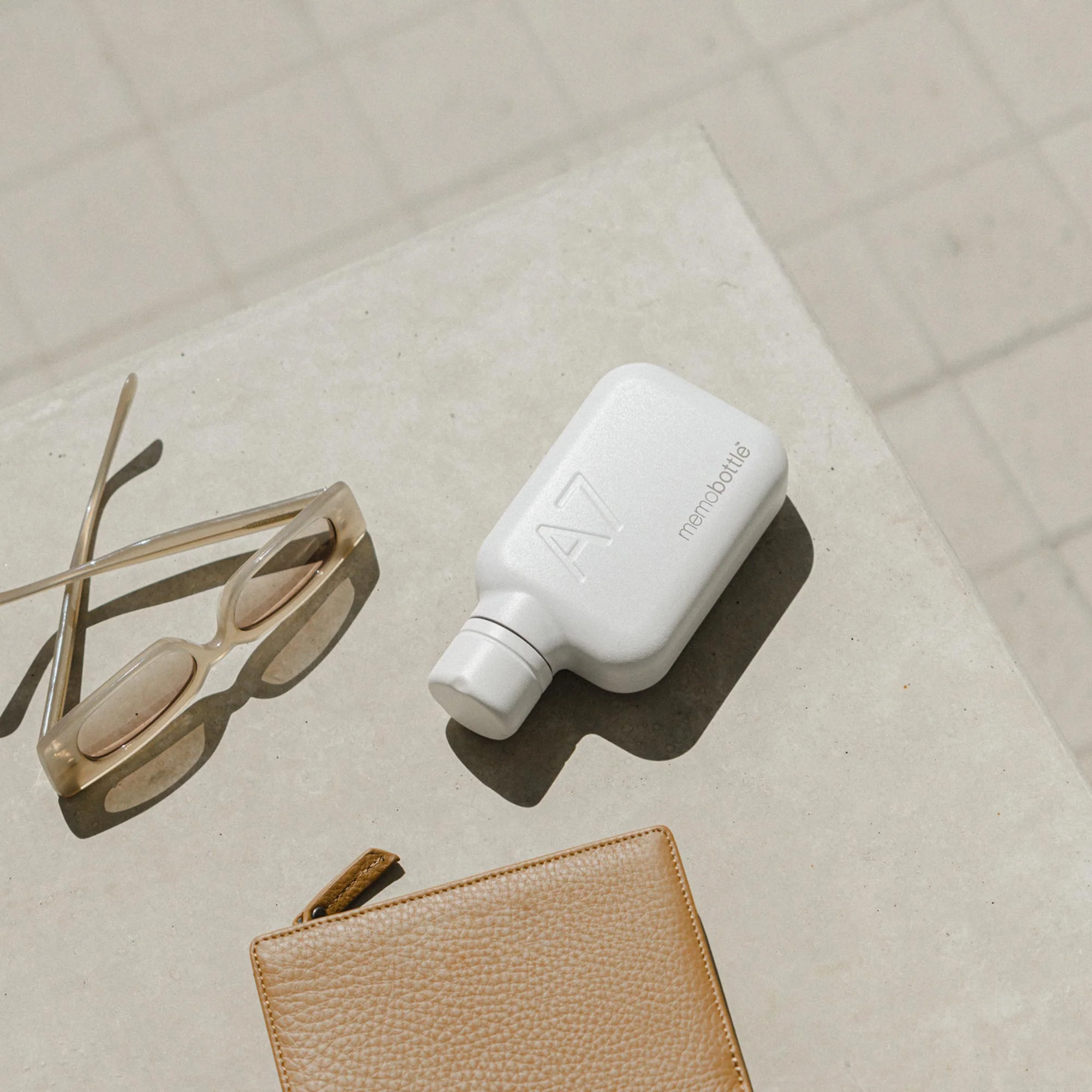 A7 Stainless Steel memobottle (White) - Image 3